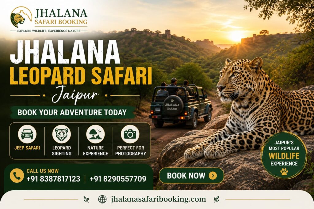 Jhalana Leopard Safari Ticket Price Helps Visitors Experience Jaipur Wildlife at an Affordable Cost